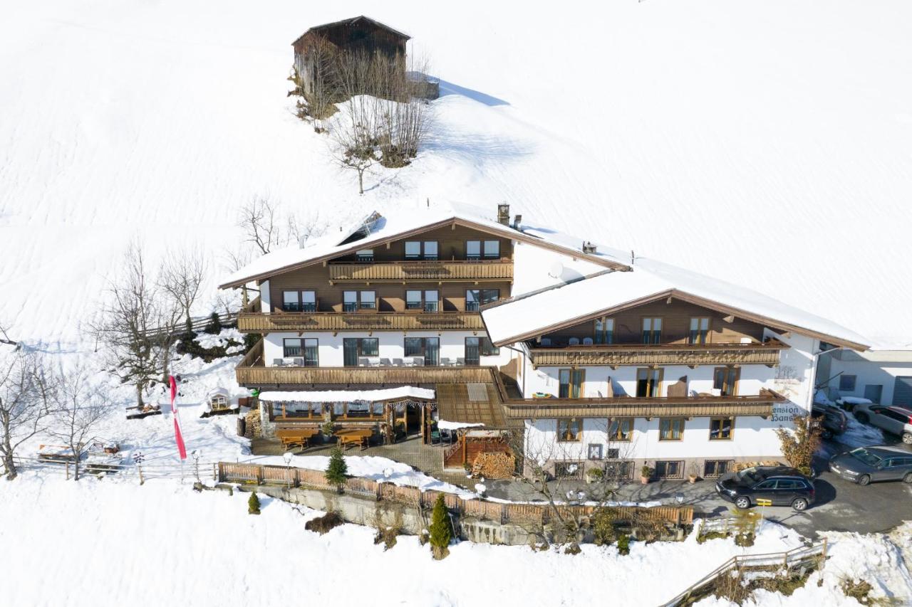 Gasthof Pension Berghof Hippach Bagian luar foto